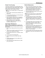 Preview for 17 page of Windsor 10080390 Operator Instructions Manual