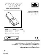 Windsor 10125060 Operating Instructions Manual preview