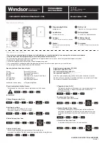 Предварительный просмотр 1 страницы Windsor 1390 Programming Instructions