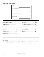 Preview for 2 page of Windsor Admiral ADM8 Operating Instructions Manual