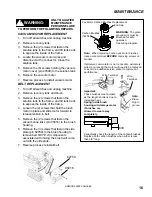 Preview for 17 page of Windsor Admiral ADM8 Operating Instructions Manual