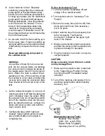 Preview for 6 page of Windsor ADMIRAL PLUS ADP Operating Instructions Manual