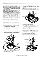 Preview for 14 page of Windsor Carpet Maintainer IM 10066360 Operating Instructions Manual