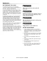 Preview for 28 page of Windsor Chariot iScrub Operating Instructions Manual