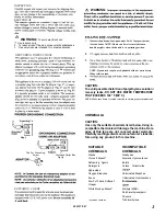 Предварительный просмотр 3 страницы Windsor Clipper CLP Owner'S Manual