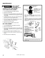 Preview for 18 page of Windsor CLP12 Operating Instructions Manual