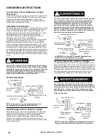 Предварительный просмотр 6 страницы Windsor Commodore 20 10086050 Operating Instructions Manual