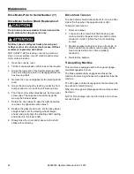 Предварительный просмотр 42 страницы Windsor CV24 Operating Instructions Manual