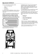 Preview for 4 page of Windsor Dominator 200 NWWA2220N Operating Instructions Manual