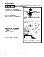 Preview for 7 page of Windsor DOMINATOR D250 Operating Instructions Manual