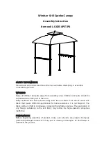 Preview for 1 page of Windsor L-GG054PST-PK Assembly Instruction