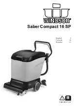 Preview for 2 page of Windsor Saber Compact 16
SP Service Manual