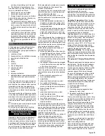 Preview for 5 page of Windsor Saber Glide 30 Service Manual