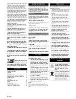 Preview for 6 page of Windsor Saber Glide 30 Service Manual