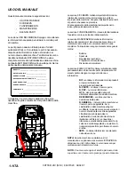 Preview for 4 page of Windsor SCEOX264 (Italian) Istruzioni Operative Manual