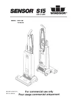 Preview for 1 page of Windsor Sensor S15 SRS15IE User Manual