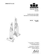 Windsor Sensor SRXP18 Operating Instructions Manual предпросмотр