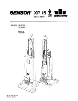 Windsor Sensor XP 15 User Manual preview