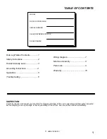 Preview for 2 page of Windsor Titan T1 Operating Instructions Manual