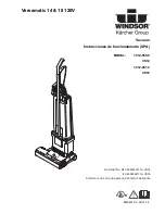 Preview for 17 page of Windsor versamatic 14 Operating Instructions Manual