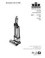 Preview for 33 page of Windsor versamatic 14 Operating Instructions Manual