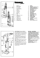 Preview for 8 page of Windsor Versamatic Plus VSP14 Manual