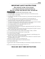 Preview for 5 page of Windsor VersamaticPlus 14 Operating Instructions Manual