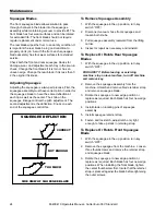 Предварительный просмотр 24 страницы Windsor Walk Behind Scrubber SCE326 Operating Instructions Manual