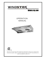 Preview for 1 page of Windster RA-280 Operation Manual