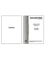 Windster RA-34 Series Operation Manual preview