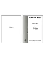 Preview for 1 page of Windster RA-34 Series Operation Manual