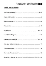 Preview for 2 page of Windster WS-38 Series User Manual