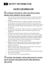 Preview for 3 page of Windster WS-38 Series User Manual