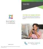 Preview for 1 page of WINDSTREAM kinetic User Manual