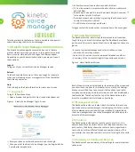 Preview for 14 page of WINDSTREAM kinetic User Manual