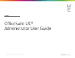 WINDSTREAM OfficeSuite UC 5300 Series Administrator User Manual preview