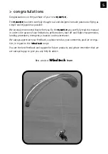 Preview for 5 page of WINDTECH Kinetik 25 Flight Manual