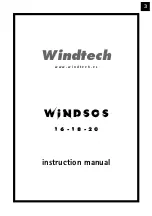 Preview for 3 page of WINDTECH Windsos 16 Instruction Manual