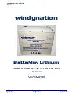 WINDY NATION BAT-LFP12-100 User Manual предпросмотр