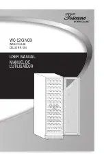 Wine Cell'R Toscane WC-120inox User Manual preview