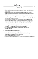 Preview for 7 page of Wine Cell'R WC-52 User Manual