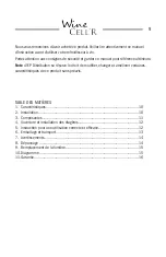 Preview for 11 page of Wine Cell'R WC-52 User Manual