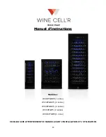 Preview for 23 page of Wine Cell'R WC18FGBK5 Instruction Manual