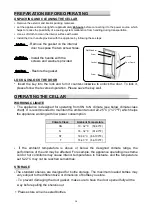 Preview for 17 page of Wine Cell'R WC54SSBC2 Instruction Manual