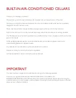 Preview for 2 page of Wine Corner CI140CF User Manual