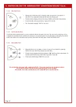 Preview for 12 page of Wine Corner WINEMASTER WINE ARM 15 Installation & User Manual