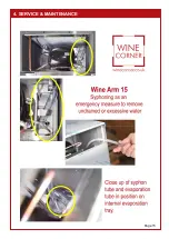 Preview for 15 page of Wine Corner WINEMASTER WINE ARM 15 Installation & User Manual