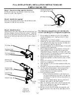 Preview for 12 page of Wine Enthusiast WES-45-S-GO Installation, Operating And Maintenance Instructions