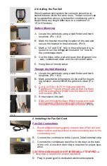 Preview for 3 page of Wine Guardian SS018 Quick Start Installation Manual