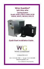 Предварительный просмотр 1 страницы Wine Guardian WGS100 Quick Start Installation Manual